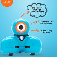 Wonder Workshop Dash Robot, Coding Robots for Kids 6 and Older - Dash Robot (Pack of 2) - image 2