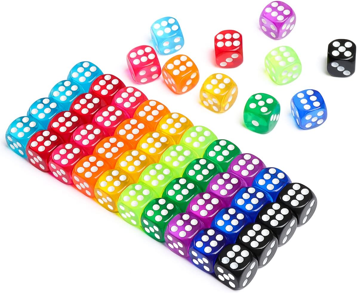 50 Pieces Dice Set, Math Learning, Classroom - image 4