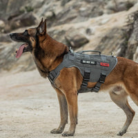OneTigris No Pull Tactical Dog Harness for Medium Dogs - Grey / M - image 3