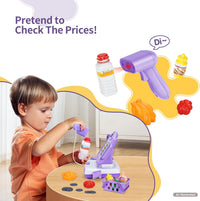 FS Toy Cash Register for kids Scanner - Purple - image 3