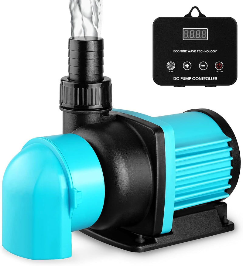 660GPH Aquarium Return pump with LCD display controller - 2350GPH 75W