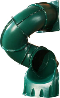 5 Ft Turbo Tube Slide Green – Fun for Kids & Family - image 2