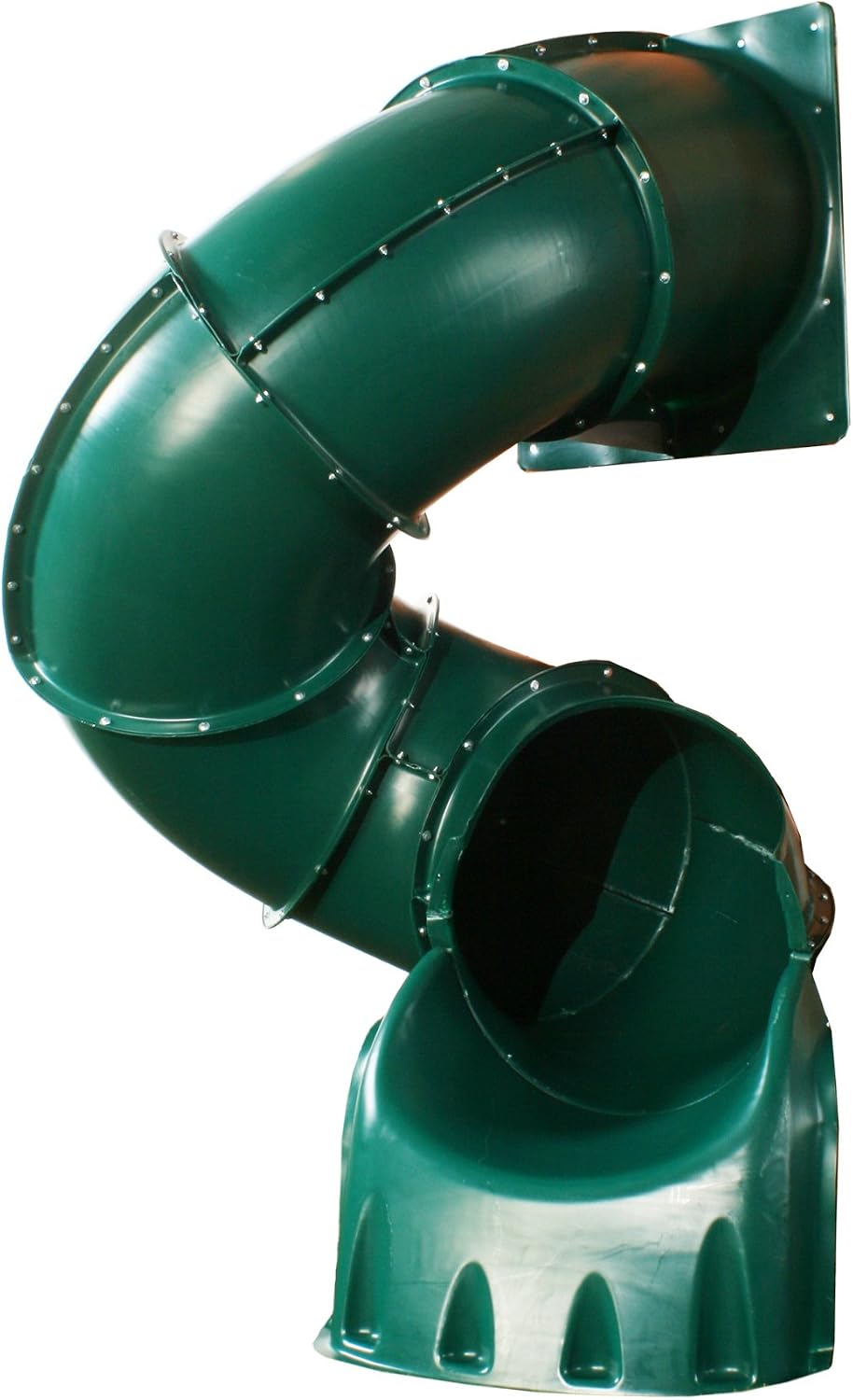 5 Ft Turbo Tube Slide Green – Fun for Kids & Family - image 2