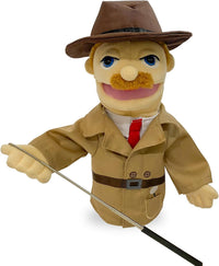 16" Puppets Entriloquist Puppet - H-detective