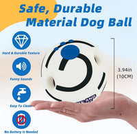 Dog Toys Ball, Interactive, M - Classic / Glow L 3.94 in (10 cm) - image 3