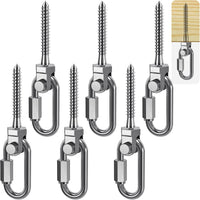 SELEWARE Heavy Duty Swing Hanger - O (5 Inch, 6 Pack)