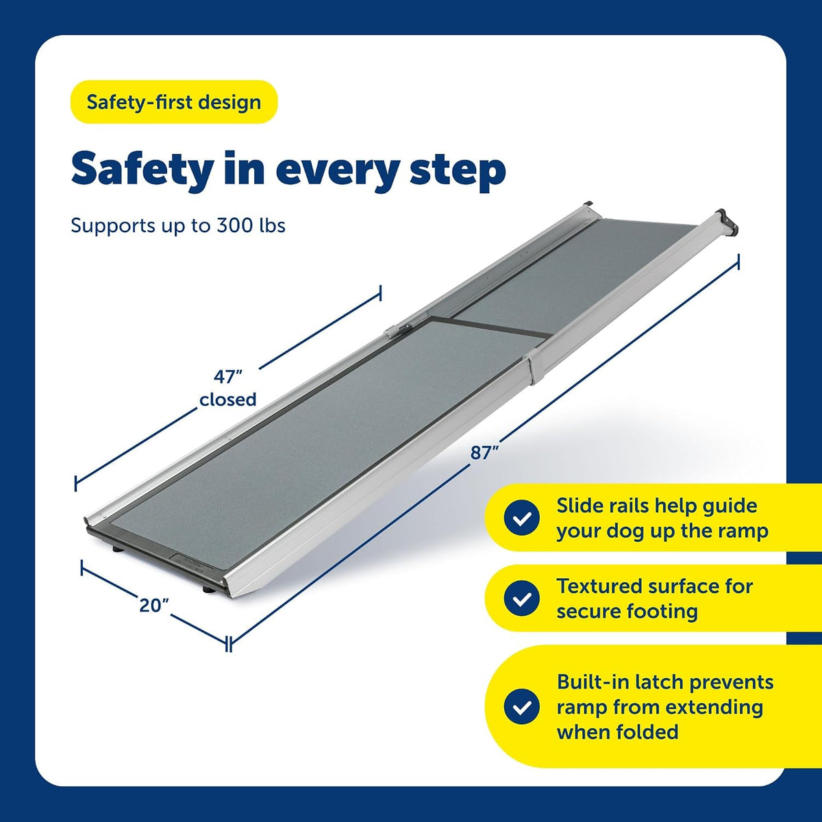 PetSafe Happy Ride Extra Long Telescoping Dog Ramp - X-Large - image 2