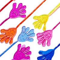 JOYIN 120Pcs Glitter Sticky Hands Party Favors - 48 / sticky hands - image 3