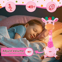 Emoin Adjustable Volume Control Dancing Cactus Toy Talking Cactus Toy - Sing giraffe toy - image 4
