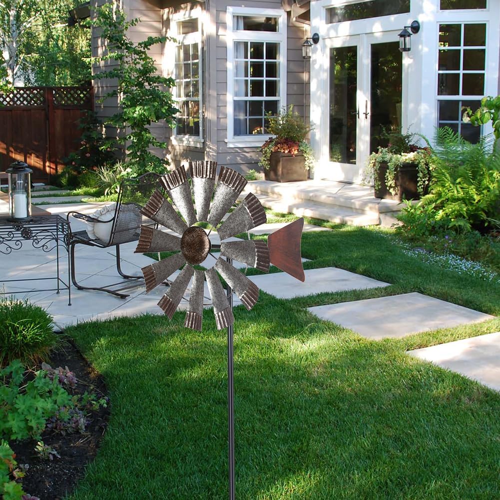 Viveta Wind Spinners Outdoor - Silver-a - image 2
