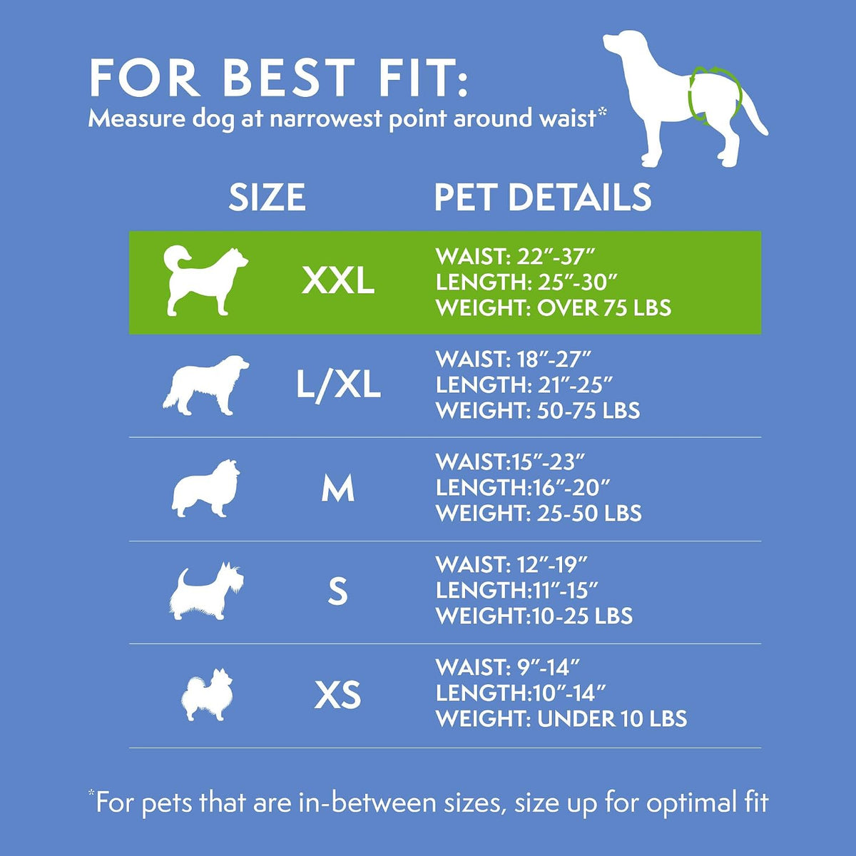 Simple Solution Female Dog Diapers, Disposable Dog Diapers - 30 Count / XXL - image 3