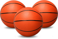 Amarlozn 5" Mini Foam Basketball Set, Ideal for Kids, Toddlers - Orange