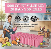 EZ Pick Up Pink Poop Bags - image 2