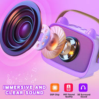 Mgaolo Upgraded Mini Karaoke Machine Toy for Kids - image 3