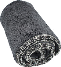 Devil Dog Premium Pet Drying Towel, Ultra-Soft, Highly Absorbent Microfiber Bath Towel for Dogs, Cats, and Other Animals - Gray, Large 24" x 35" 1200GSM 80% 20% Blend