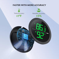 PAIZOO Real-time Display LED Digital Reptile Thermometer and Humidity - image 3