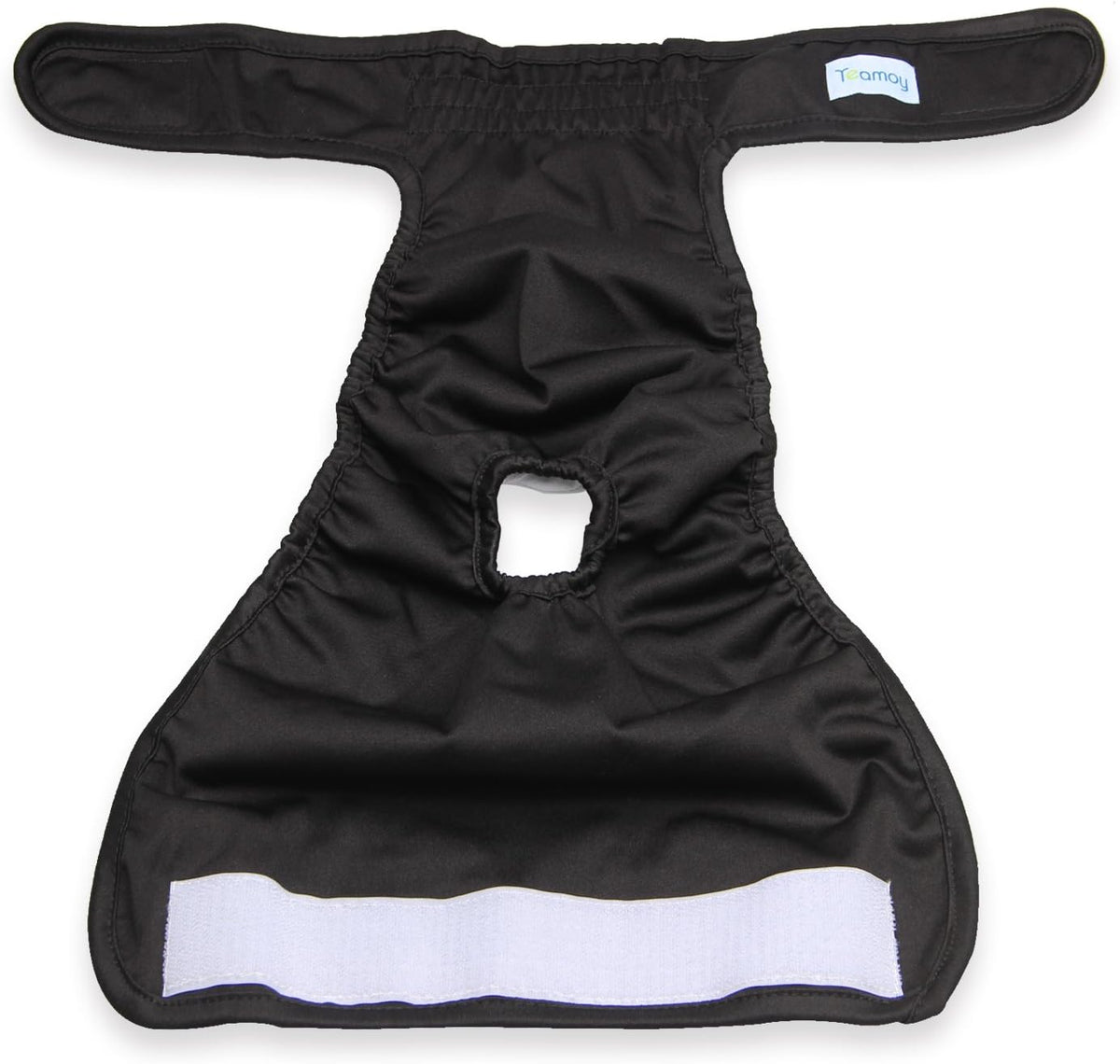 Teamoy Female Dog Diapers, Washable Doggie Period Diaper - M (Pack of 4) / Black+ Purple+ Green+ Rose Red (4pcs) - image 3