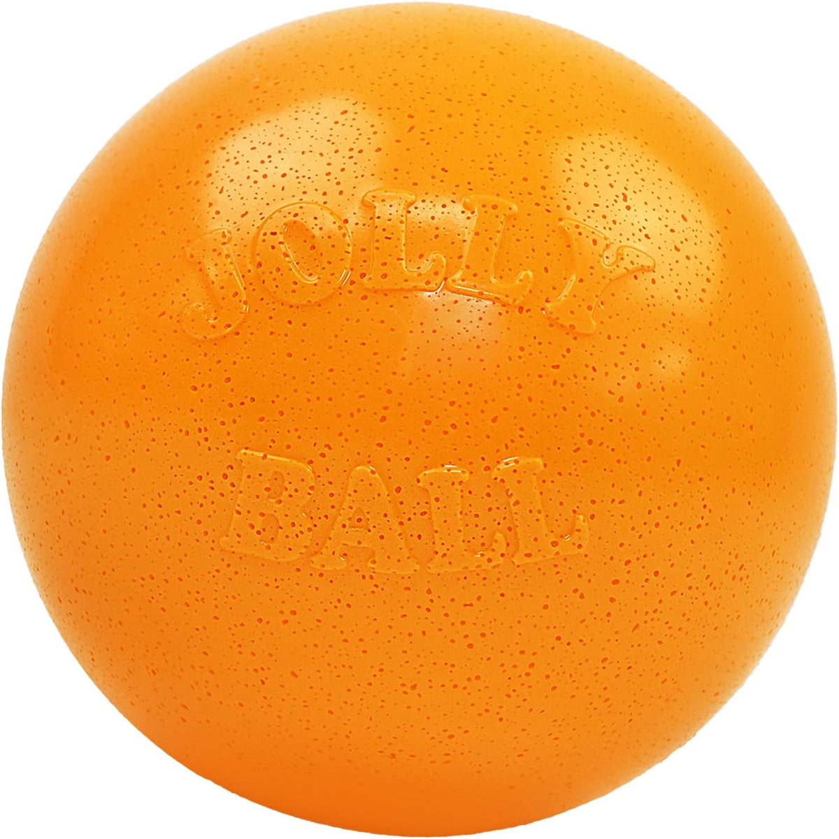 Jolly Pets Bounce-n-Play Dog Toy Ball - Orange / Small (4.5 in)