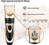 Highdas Dog Clippers for Grooming Low Noise - Gold - image 4