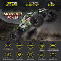 TENSSENX 1:18 Scale All Terrain RC Cars - image 2