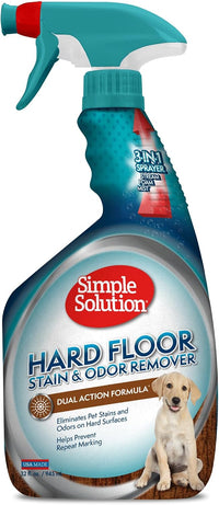 Simple Solution Hard Floor Dog Stain & Odor Remover - 32 Fl Oz (Pack of 1)