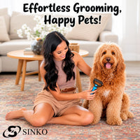Sinko Shedding Brush For Dog and Cat - Brush and comb - image 4