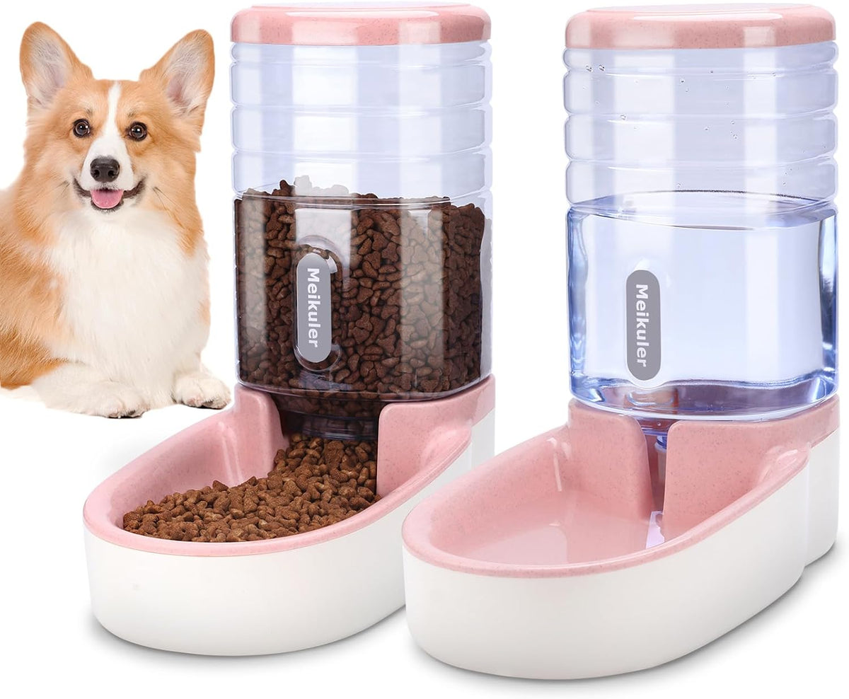 Meikuler Pets Auto Feeder 5.2L - Pink