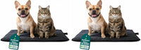 FurHaven ThermaNAP Self Warming Cat Mat - Small - 22"L x 17"W (Pack of 2) / 블랙.