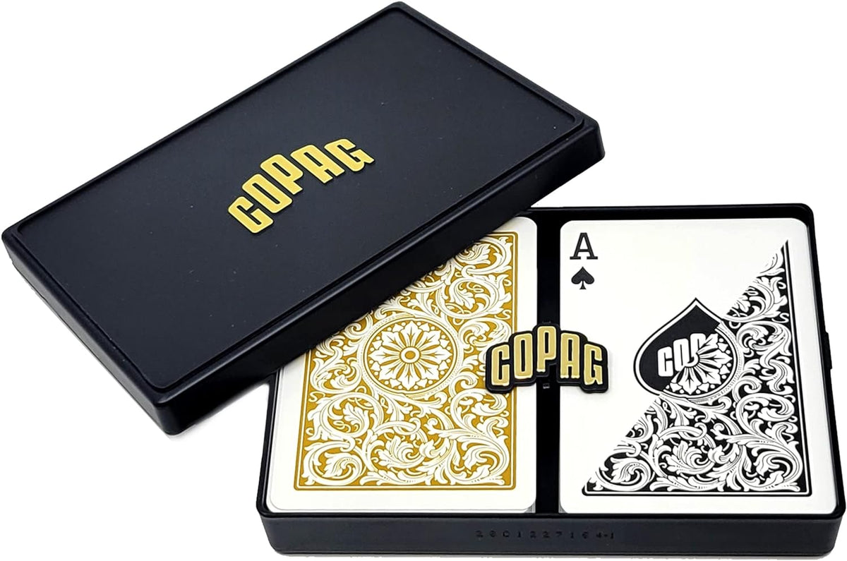 Copag 1546 Design 100% Plastic Playing Cards - Regular Index / 1 Set