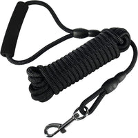 Vivifying Floating Long Dog Leash - 20ft / Black