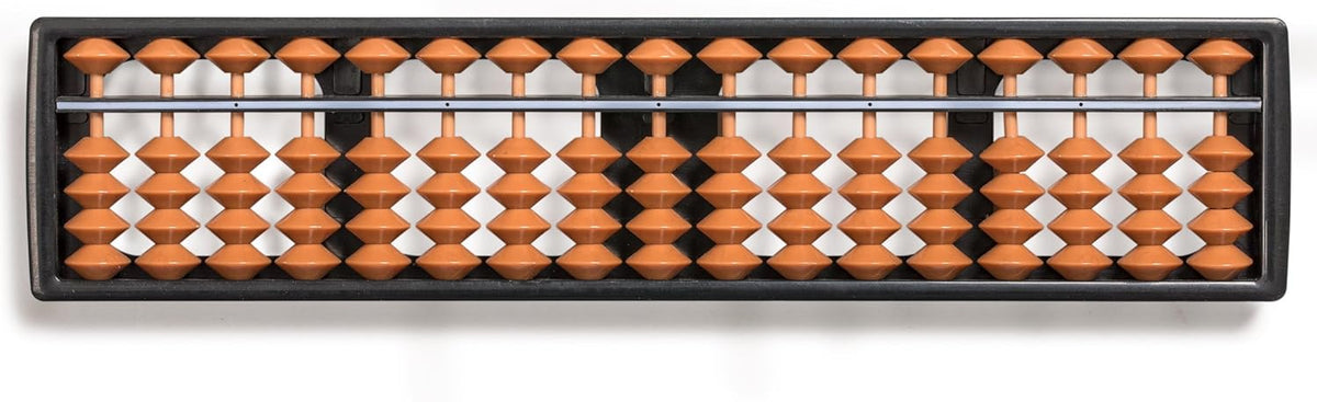 YMI Soroban Japanese Abacus, 13 Column, Montessori Math Tool - 10.5 inch - image 4