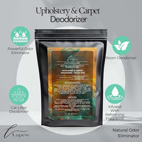 Volcanic Glow Carpet Freshener Powder Refill 36 oz | Powerful Odor Eliminator for Home | Upholstery Deodorizer | Carpet Deodorizer | Pet Urine | Cat Litter Box | Volcano Fragrance