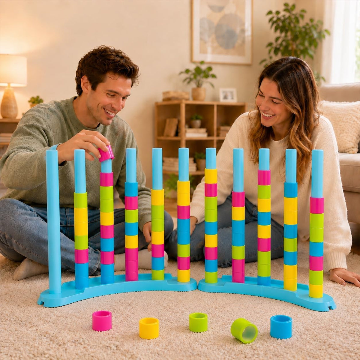 2 Pack Color Matching Challenge Game - Mixed Color / XL- 2 Pack
