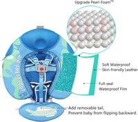 Mambobaby non-inflatable baby float with removable sun canopy and buoyant tail - view 25