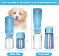 Portable Dog Water Bottle - SkyBlue / 19oz - image 3