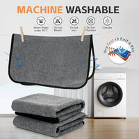 Washable Pee Pads for Dogs 2 Pack Reusable Puppy Pads Waterproof Pet Training Pads, Non-Slip Dog Mats Fast Absorbent Whelping Pads for Playpen, Potty, Crate, Bed, 32" x 35"