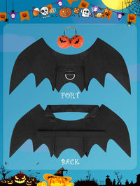 Halloween Dog Bat Wings Costume - Large - image 3