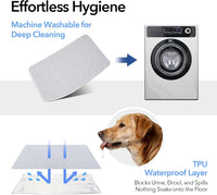 Large Dog Cooling Mat 46"x36", Washable Waterproof Non-Slip, L – Essentials for Dogs - Medium 38"x26" - image 2