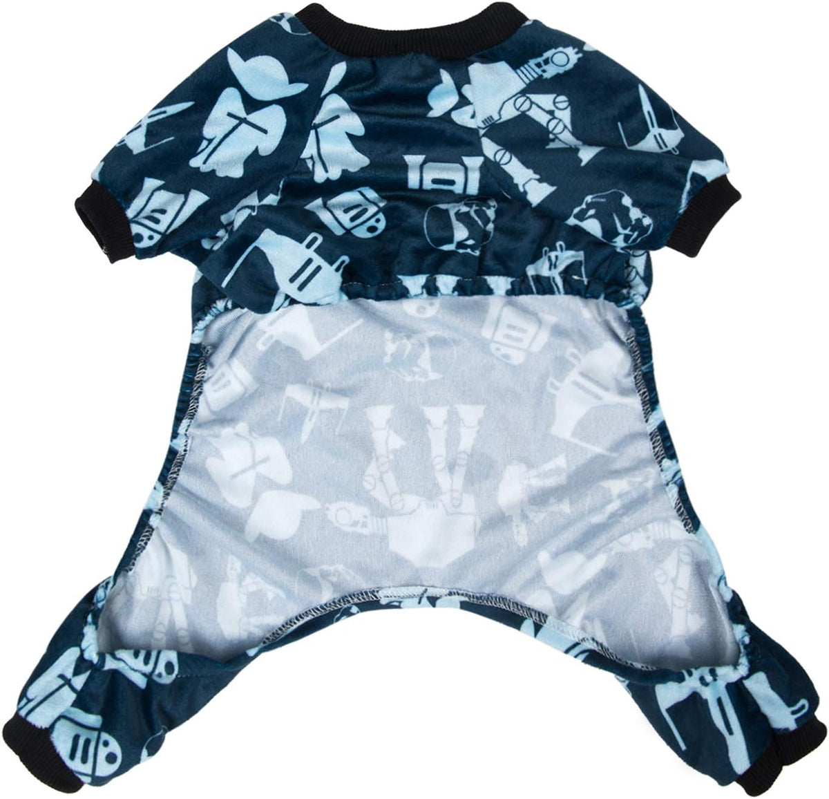 CuteBone Small Dogs Outfit Soft Puppy Onesies Pjs Christmas Dog - Star Wars / X-Small - image 4