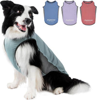 Dog Cooling Vest with Soft Stretchy Sun Protection, XL - Small (18-24lbs) / Misty Glade