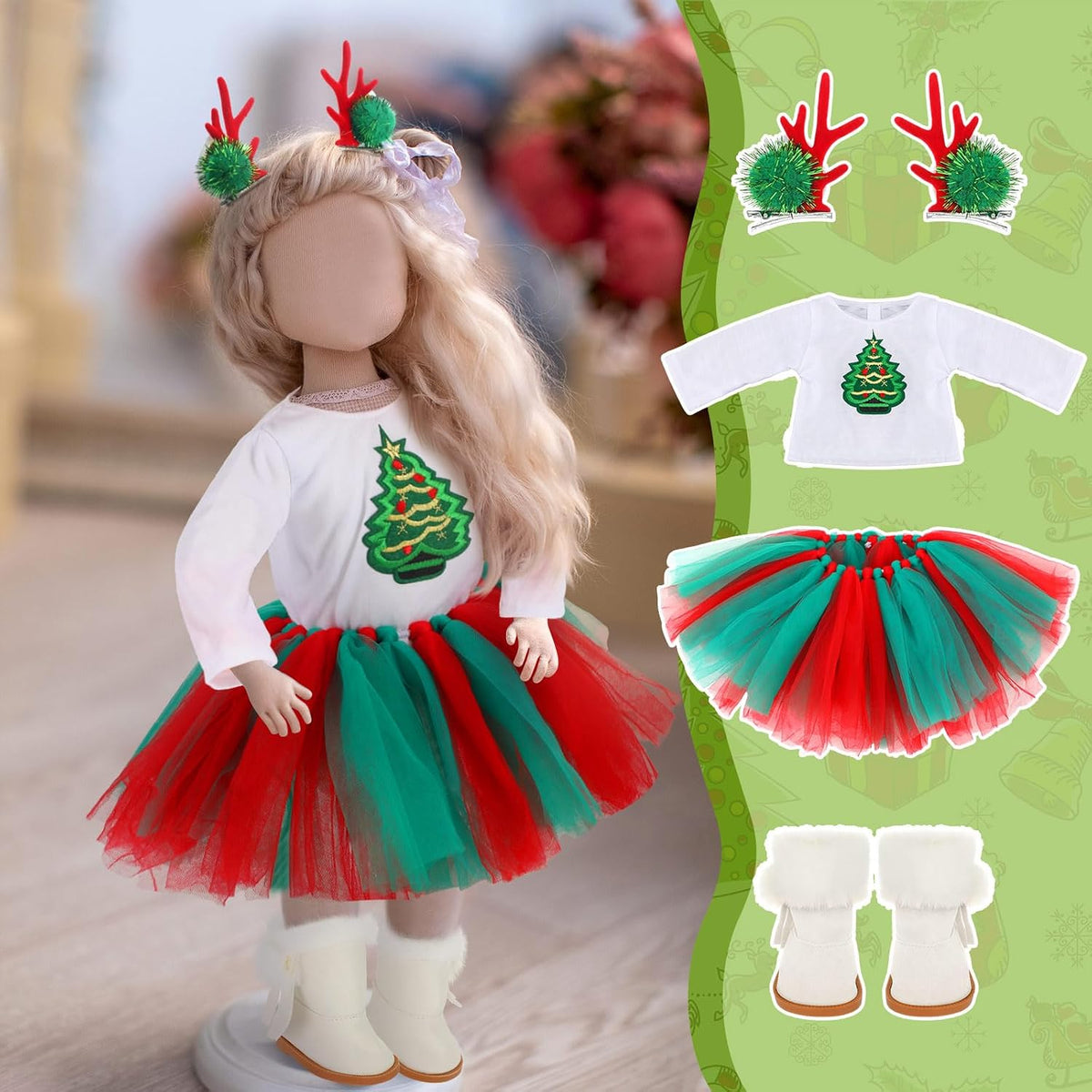 Kajaia 8 Pcs 18 Inch Doll Swimsuits Clothes and Accessories – Fun for Kids & Family - Classic / Stylish - image 2
