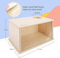 Niteangel Visible Hamster Digging Box for Syrian Dwarf Roborovski - image 2