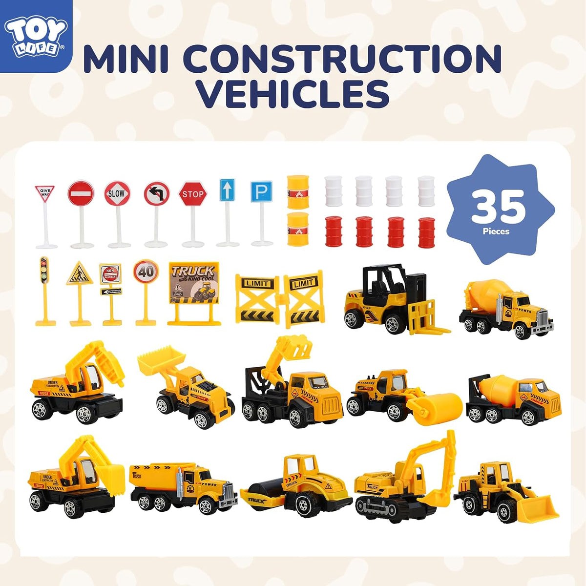 TOY Life 28 PCS Construction Toys for boy Age 3-5 - Modern - image 3