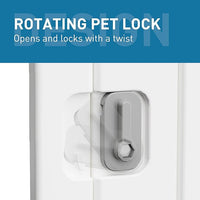 Citylife Dog Playpen with Door Clear Pet Playpen for Indoor Outdoor Easy to Install and Remove Puppy Playpen for Dogs, Cats, Bunnies, Pigs, 10 Panels