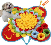 Snuffle Mat for Small Medium Dogs Nose Smell Training - Muilticolor