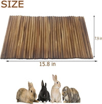 kathson Wooden Hamster Bridge - XL-Smooth(15.8 x 7.9 inches) - image 2