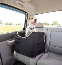 Snoozer Small Luxury Lookout Car Seat, Black and Herringbone