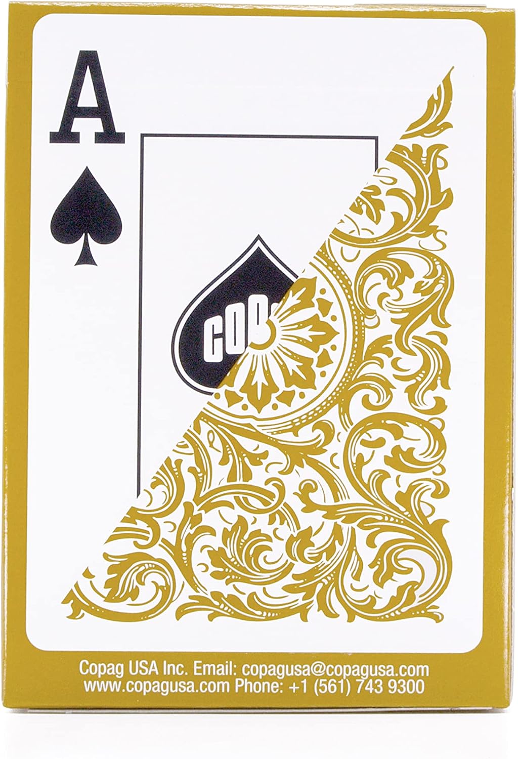 Copag Elite 100% Plastic Playing Cards - Gold - image 2