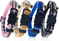 Yizepet Cat Collars with Bells, Breakaway Kitten Collar - Girid - image 2