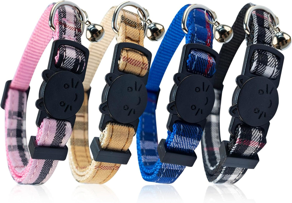 Yizepet Cat Collars with Bells, Breakaway Kitten Collar - Girid - image 2
